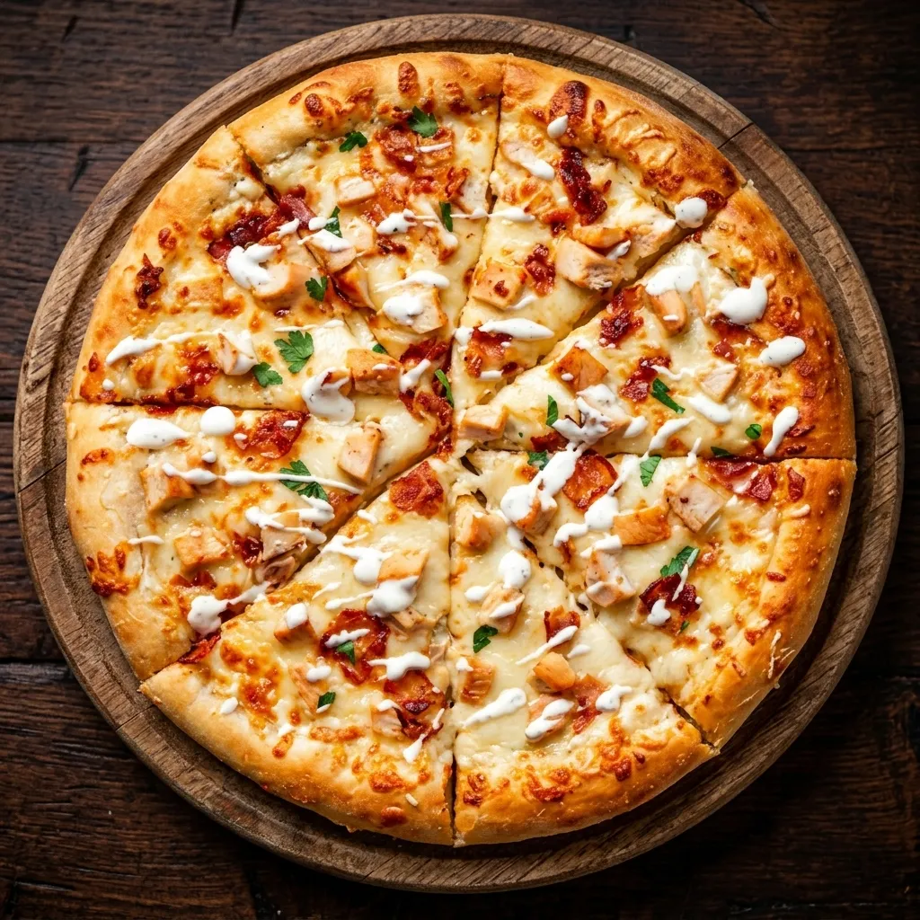 Chicken Bacon Ranch Pizza at Next Level Pizza Restaurant in Medicine Hat, AB