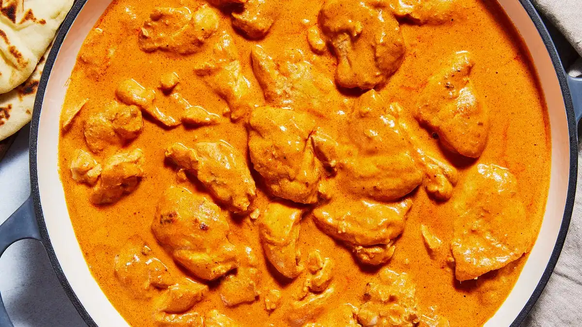 Butter Chicken Pizza at Next Level Pizza Medicine Hat – Persian-Italian fusion signature dish